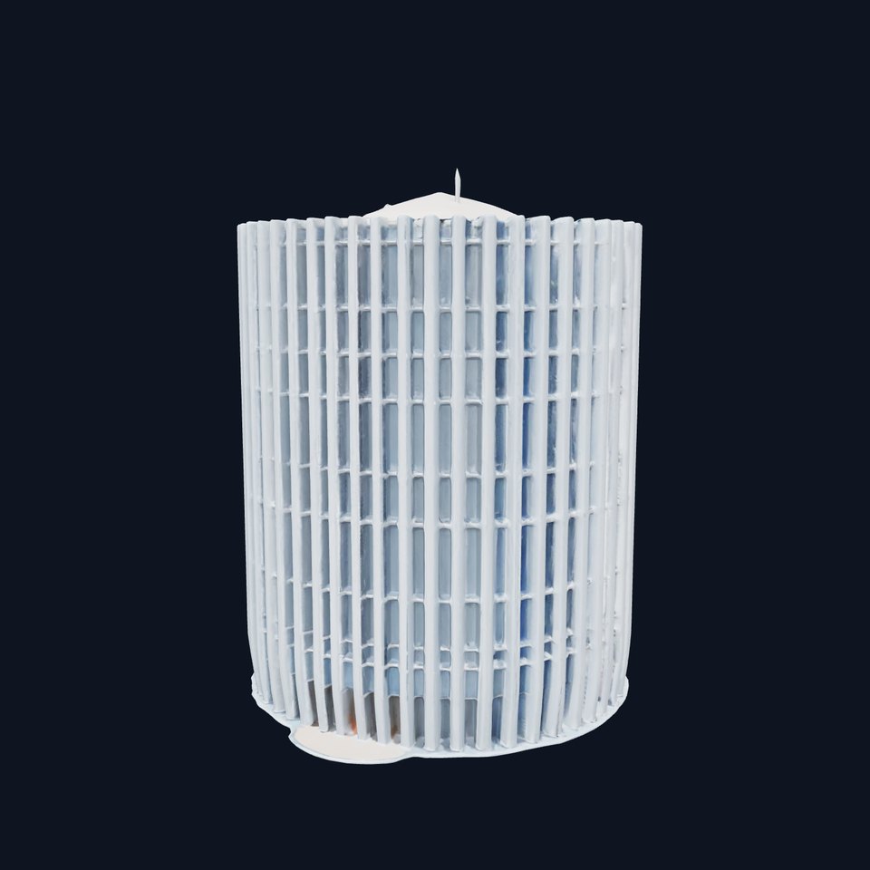 Futuristic Skyscraper Glass model pack